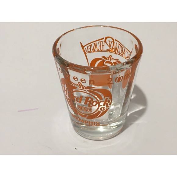 Hard Rock Cafe Memphis  2002 Halloween Collectable Shot Glass - Picture 4 of 9